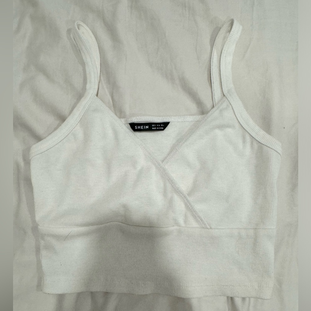 White tank top